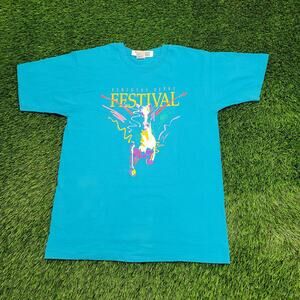 Vintage 90s Fruit-of-the-Loom Shirt Medium 20x26 USA